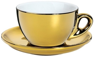 Cilio Cappuccinotasse mit Untertasse Roma | Gold