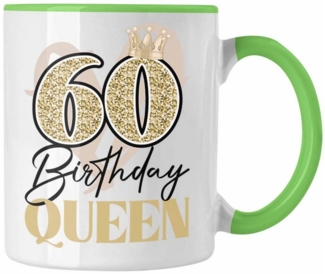 Trendation Tasse Trendation - 60. Geburtstag Tasse Frau Geschenk 60er Geschenkidee 60