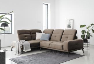 Wohnideebilder Theodore Braun Couchgarnitur CO-THE-LT-20LO