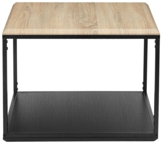 INOSIGN Couchtisch Taion, pulverlakiertes Gestell mit Tischplatte in Eichenoptik