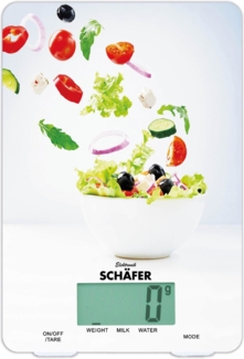 Schäfer Digitale Küchenwaagen Backwaagen Küchenwaagen Salat Deisgn