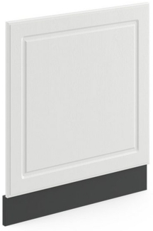 Vicco Frontblende R-Line, Weiß Landhaus/Anthrazit, 60 cm ohne Arbeitsplatte