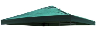 LEX Dach für 3x3 m Metallpavillons / Pavillons "LUKAS" MC3612GR grün