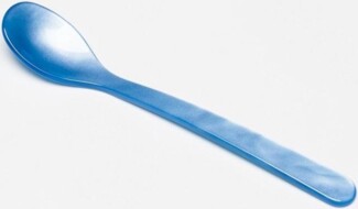 G.F. Heim Söhne Löffel aus Acrylglas blau 72/16-31