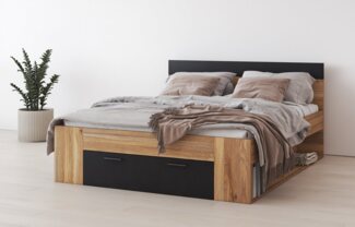 INOSIGN Bettgestell Faweza, Breite 160 bzw. 180 cm, Stauraumbett, Funktionsbett Schublade mit extra viel Stauraum