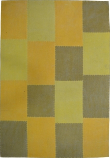 Teppich SchoenesWohnen24 Lyrical 110 Multi / Gelb 160x230 cm