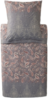 Bettwäsche Bassetti Mako Satin Monnalisa G1 grau 135x200