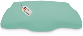 DUKAL Kissenbezüge für Derila (Queensize) Memory Foam Kissen, 30x50 cm, (1 Stück), aus hochwertigem Doppel-Jersey, 100% Baumwolle, mit Spannumrandung