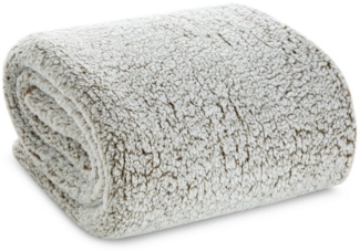 Wohndecke KOALA Gesteppte Sofadecke Wohndecke Tagesdecke Bettüberwurf Kuscheldecke beige weiß 150x200 cm