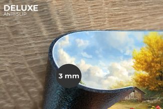 MuchoWow Platzset Hühner - Ländliche Beschaulichkeit - Natur, (6-St), Platzsets, Tischset, Abwaschbar, Tischsets, Platzdeckchen