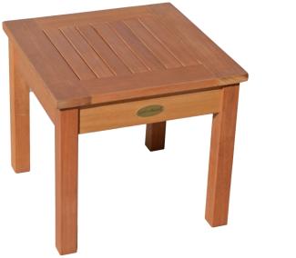 Garden Pleasure Beistelltisch SONORA, Teak-Look Gartentisch Holz Tisch Garten