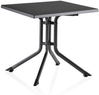 KETTLER Alu Balkon Klapptisch 80x80cm Gartentisch Kettalux anthrazit