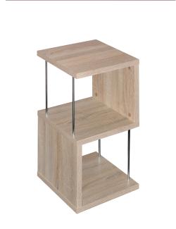 Mäusbacher Office Standregal Holzwerkstoff 33x65x33 cm Eiche sägerau