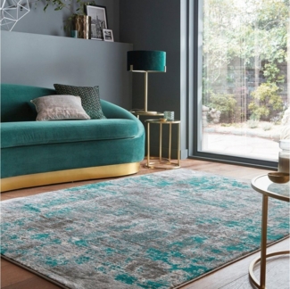 FLAIR RUGS Teppich Wonderlust, rechteckig, Höhe: 10 mm, fußbodenheizungsgeeignet, mehrfarbig, Vintage Design, Abstrakt