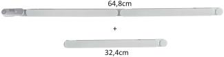 meineWunschleuchte LED Unterbauleuchte, Dimmfunktion, LED fest integriert, Tageslichtweiß, Warmweiß, Unterbau-Leisten Küchenbeleuchtung Tageslicht, Unterbaulichter 90cm