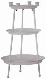 Mirabeau Etagere Etagere Mont Argenté antikweiß, Eisen
