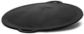 BIG-PAN Grillpfanne Ø45 cm Gusseisen Sadge Sac-Pfanne Grillplatte Saj, Gusseisen