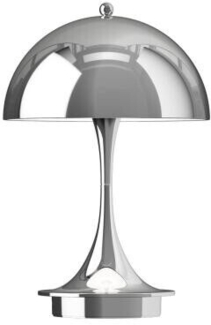 Panthella Lampe silber