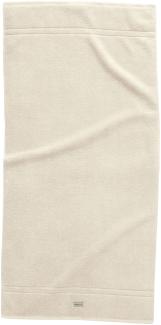 GANT Duschtuch - Premium Towel, Frottee, Bio-Baumwolle, Logo, uni Weiß 70x150cm