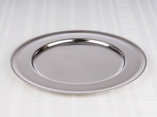 APS Platzteller, 1-tlg, hochglanzpoliert, Perlrand, Ø 30,5 cm