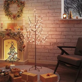 vidaXL LED-Baum Kirschblüte Warmweiß 84 LEDs 120 cm 345130