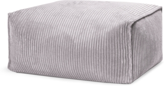 Sitting Point Sitzsack Shara ROLL Cord in grau