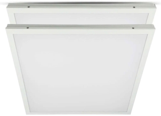 2er Set LED Panel, Ein-/ Aufbau, neutralweiß, L 59,5 cm