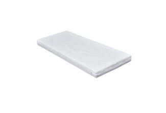 Babymatratze Wiegenmatratze, Baby-Delux, 6.00 cm hoch, für Wiege Babywiege Babymatratze Schaumstoff 40x90 Weiß