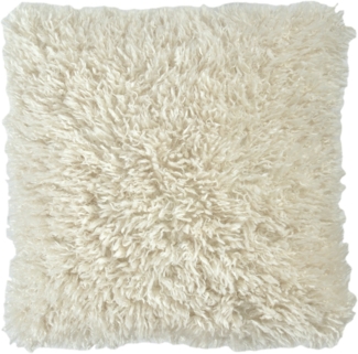 Annimuck Kissenhülle SANDER Kissenhülle Ayla creme Kuschelfell 40x40 cm, (1 Stück)