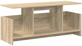 vidaXL TV-Ständer Sonoma-Eiche 102 x 35 x 45 cm Holzwerkstoff 890994