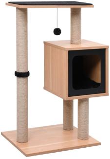 vidaXL Katzen-Kratzbaum mit Sisal-Kratzmatte 82 cm 170922