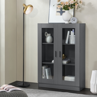 Stehleuchte Namsos Metall Schwarz/Goldfarben [lux. pro]