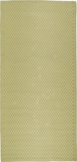 Teppich Läufer Terrasse Balkon 90x180cm Gelb Muster Kunststoff Laursen 2830-03