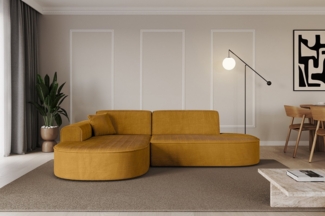 ALTDECOR Ecksofa MARI-L1, Sofa Praktische Bequeme Funktionsecke Couch L-Form Eckcouch, Corner Sofa L-Form Vielseitige Sofa Wohnlandschaft Wohnzimmer