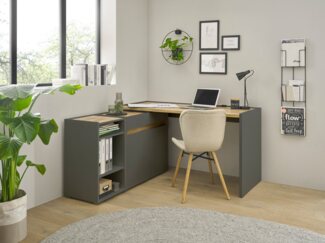 INOSIGN Büromöbel-Set CiTY/GiRON, (Set, 3-tlg)