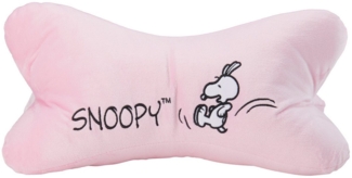 United Labels® Dekokissen Peanuts Snoopy Leseknochen Nackenkissen Lesekissen Kissen 40x20cm