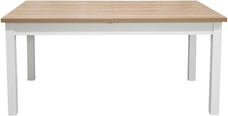 OTTO home Esstisch Ismund, aus Melamin und MDF Holz, Auszugsfunktion, Breite 120 oder 160 cm