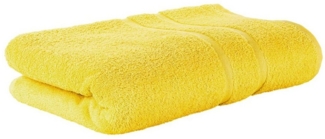StickandShine Handtuch Handtücher Badetücher Saunatücher Duschtücher Gästehandtücher in Gelb