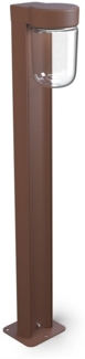 Belid Moon LED Pollerleuchte rostbraun IP44 95cm 3000K