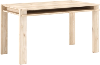 Esstisch TUCK Dining Table Raw Kiefer massiv Natur von Karup