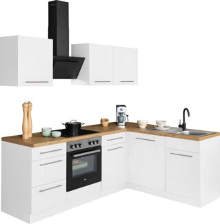 wiho Küchen Winkelküche Unna, ohne E-Geräte, Stellbreite 220 x 170 cm