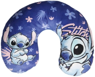 Disney Reisekissen Disney Stitch Nackenkissen Kinder Jugend für Auto Flugzeug