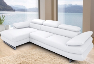 INOSIGN Ecksofa Solution L-Form, mit Arm- & Kopfteilverstellung, wahlweise mit Bettfunktion