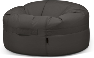 Sitzsack ‘Roll 105‘, Bezugstoff - Colorin, 100% Olefin, dark Grey, 50x105x105 cm.