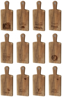 Schneidbrett Vesperbrett Servierbrett Frühstücksbrett Brotzeitbrett Holz La Vida Liebe gemacht_313832