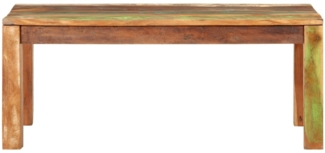 vidaXL Couchtisch 110x55x40 cm Massives Altholz 356252
