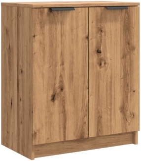 vidaXL Schuhschrank Artisan-Eiche 59x35x70 cm Holzwerkstoff 856990