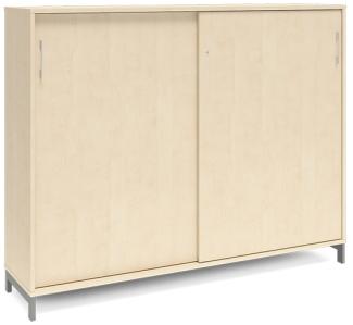 Büroschrank DNA 1600x1275 mm Birke/Weiß 3A4