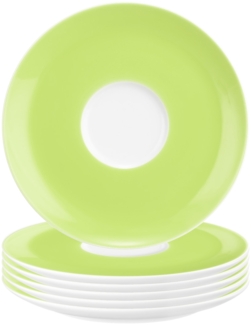 Seltmann Weiden Liberty Pure Colors Kombiuntertasse ø 16 cm 6er Set - Lime Green