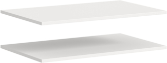 Zubehör Einlegeboden 2er Set (B/H/T: 77x2x48 cm) in weiß